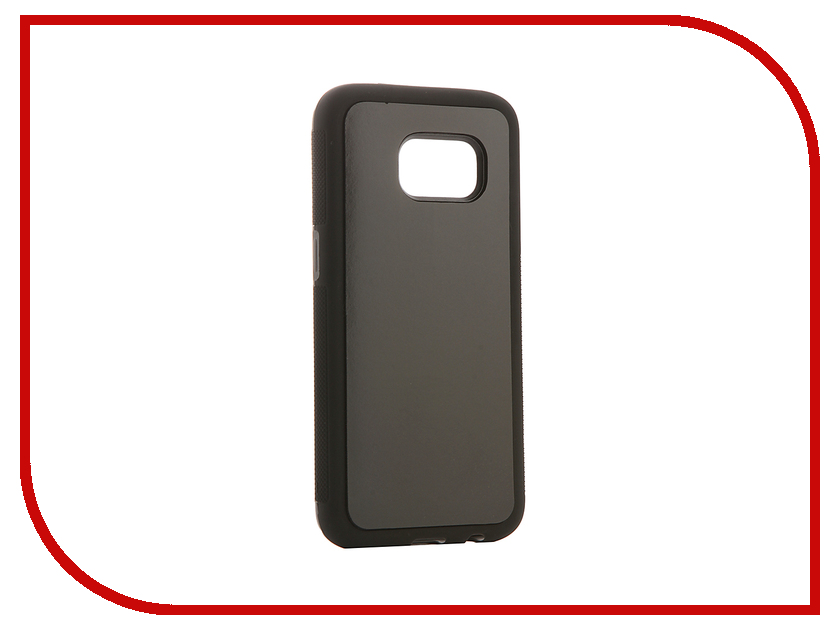 фото Аксессуар Чехол Samsung Galaxy S7 BROSCO Black SS-S7-STICKY-BLACK