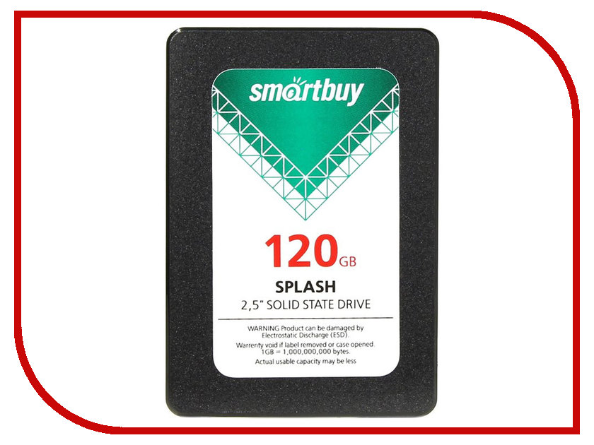 фото Жесткий диск 120Gb - SmartBuy Splash 2 SB120GB-SPLH2-25SAT3