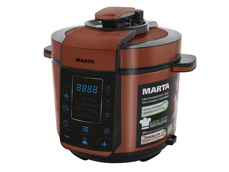 Мультиварка Marta MT-4312 Black-Red