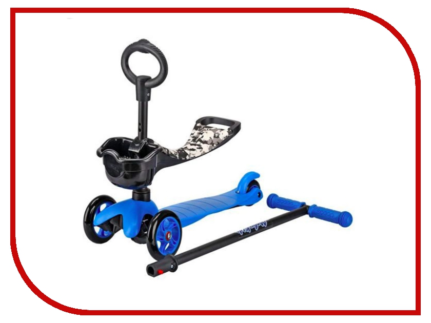 

Самокат Moby Kids 2-in-1 Blue 64966, 64966