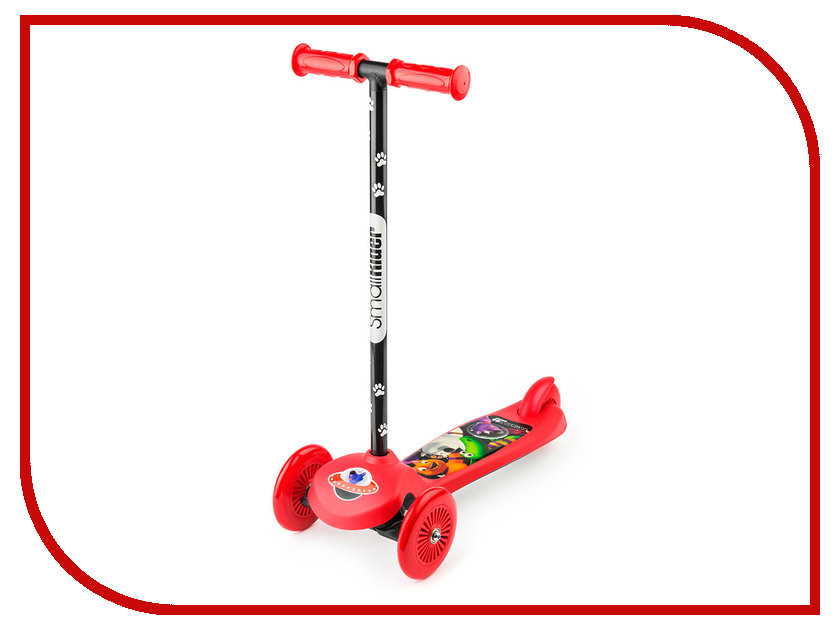 фото Самокат Small Rider Cosmic Zoo Scooter Red
