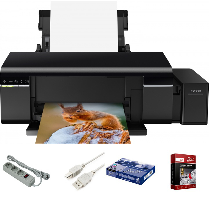 Принтер Epson L805 Выгодный набор + серт. 200Р!!!