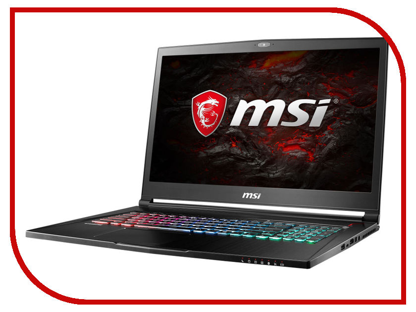 фото Ноутбук MSI GS73 7RE-015RU 9S7-17B412-015 (Intel Core i7-7700HQ 2.8 GHz/8192Mb/2000Gb + 128Gb SSD/nVidia GeForce GTX 1050Ti 4096Mb/Wi-Fi/Cam/17.3/1920x1080/Windows 10 64-bit)