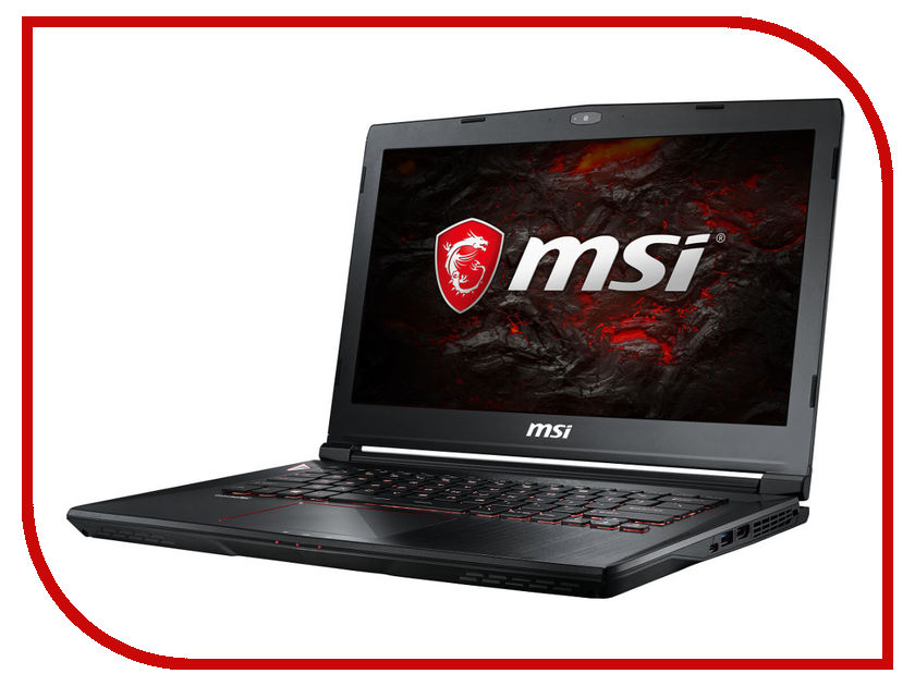 фото Ноутбук MSI GS43VR 7RE-202XRU 9S7-14A332-202 (Intel Core i5-7300HQ 2.5 GHz/16384Mb/1000Gb/nVidia GeForce GTX 1060 6144Mb/Wi-Fi/Cam/14.0/1920x1080/DOS)