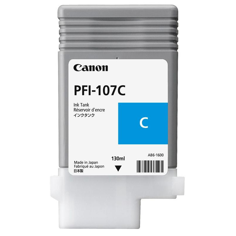 

Картридж Canon PFI-107C Cyan для iPF680/685/780/785, PFI-107C