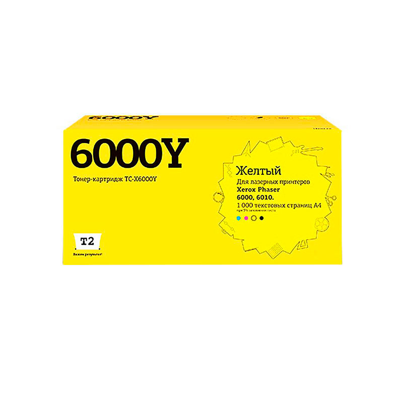 Картридж T2 TC-X6000Y Yellow