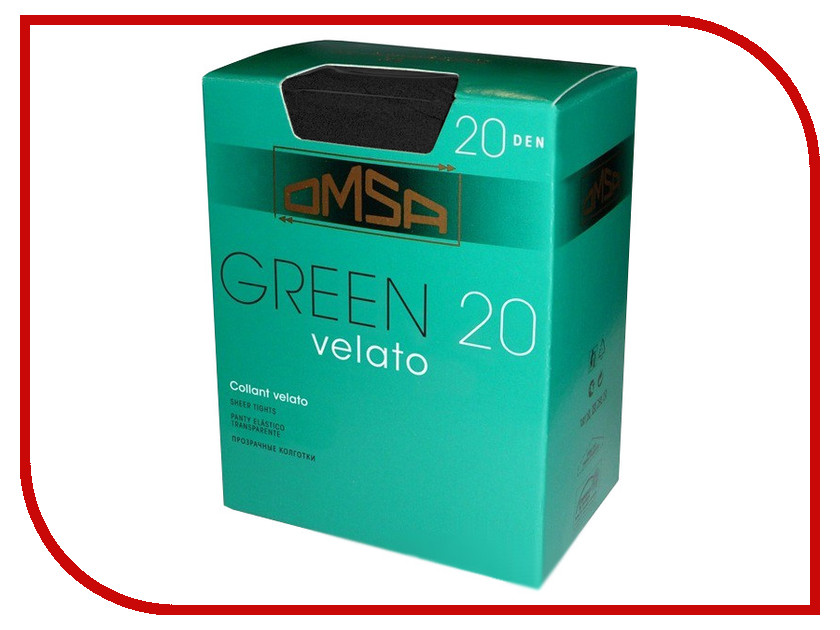 

Колготки OMSA Green размер 3 Nero