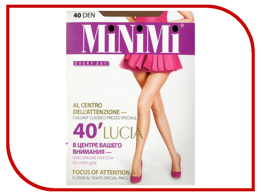 

Колготки MiNiMi Lucia размер 4 плотность 40 Den Daino