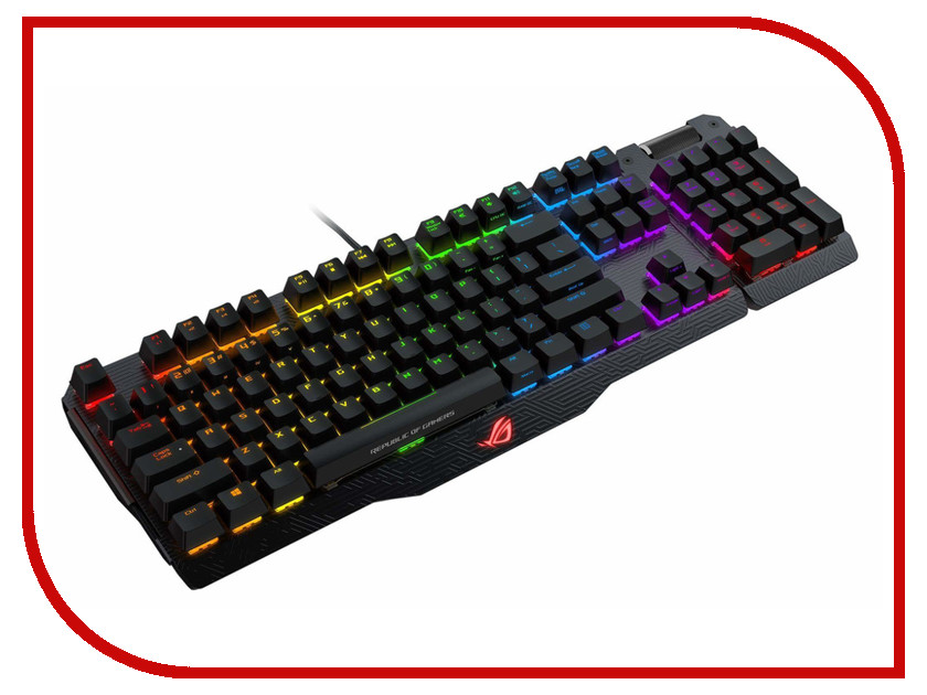 

Клавиатура ASUS ROG Claymore Brown Switches Black USB 90MP00E1-B0RA00