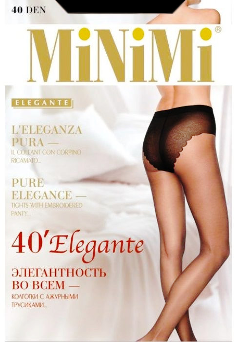 

Колготки MiNiMi Elegante размер 2 плотность 40 Den Nero