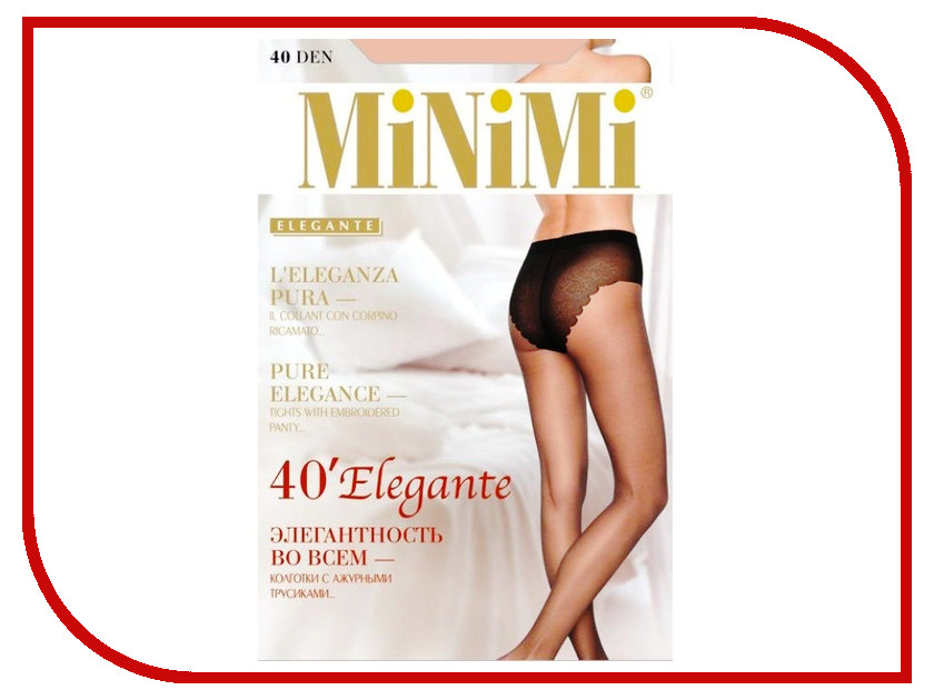 

Колготки MiNiMi Elegante размер 4 плотность 40 Den Caramello