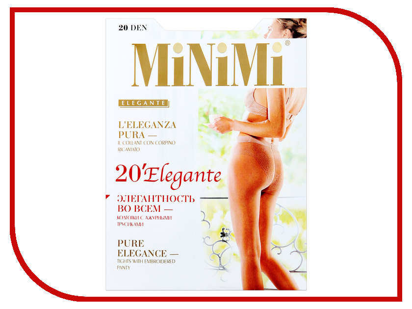 

Колготки MiNiMi Elegante размер 2 плотность 20 Den Daino