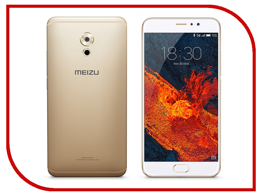 фото Сотовый телефон Meizu Pro 6 Plus 64Gb Gold-White