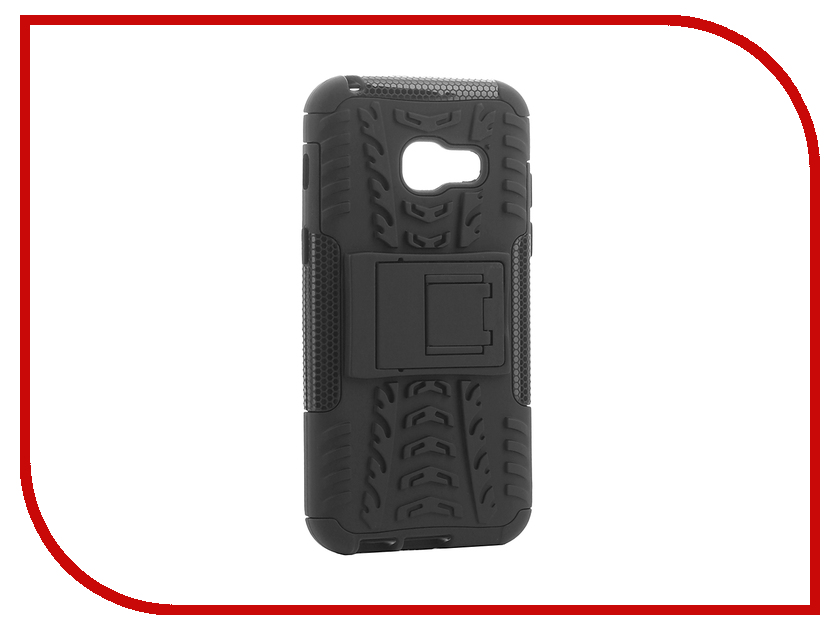 фото Аксессуар Чехол-накладка Samsung Galaxy A3 (2017) SkinBox Defender Case Black T-S-SGA32017-06