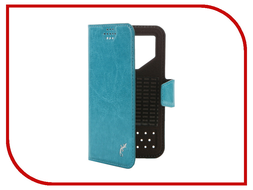 фото Аксессуар Чехол G-Case Slim Premium 3.5-4.2-inch универсальный Light Blue GG-763