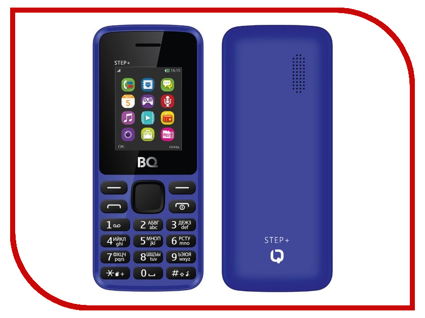 фото Сотовый телефон BQ Mobile BQM-1831 Step+ Dark Blue