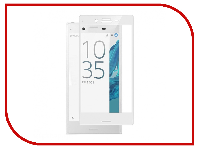 

Аксессуар Защитное стекло Sony Xperia XZ Ainy Full Screen Cover 0.33mm White