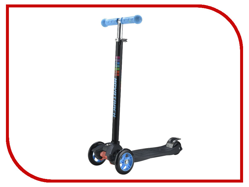 фото Самокат Novatrack RainBow 120 Light Blue 120rainbow.dbl7