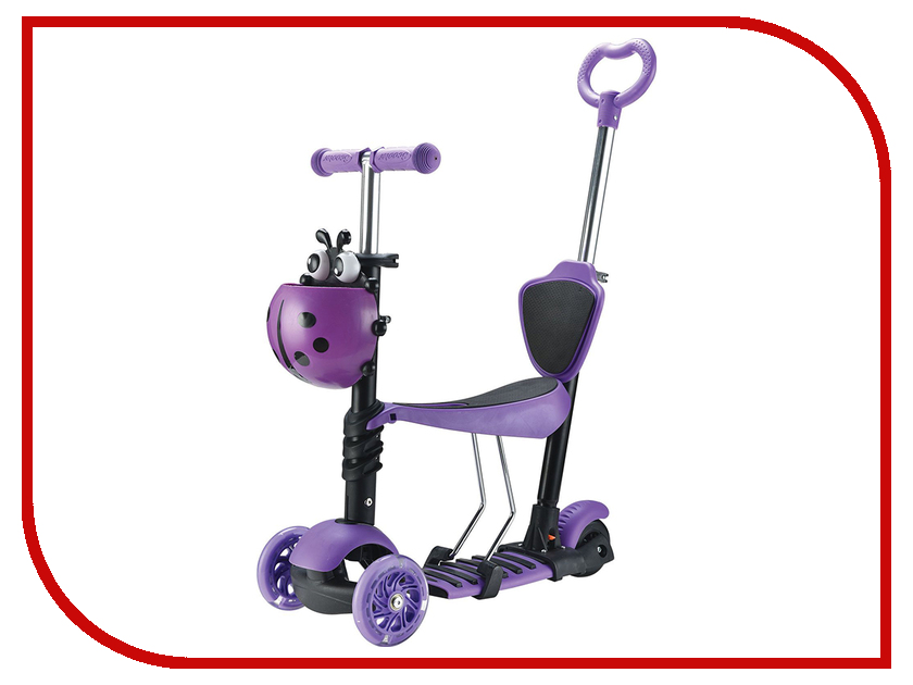 

Самокат Novatrack Disco-Kids 120 Purple 120SB.DISCOKIDS.VL7, Disco-Kids 120