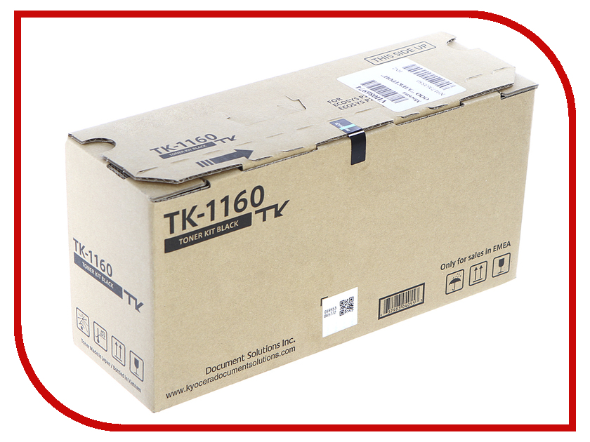 

Картридж Kyocera TK-1160 Black для P2040dn/P2040dw