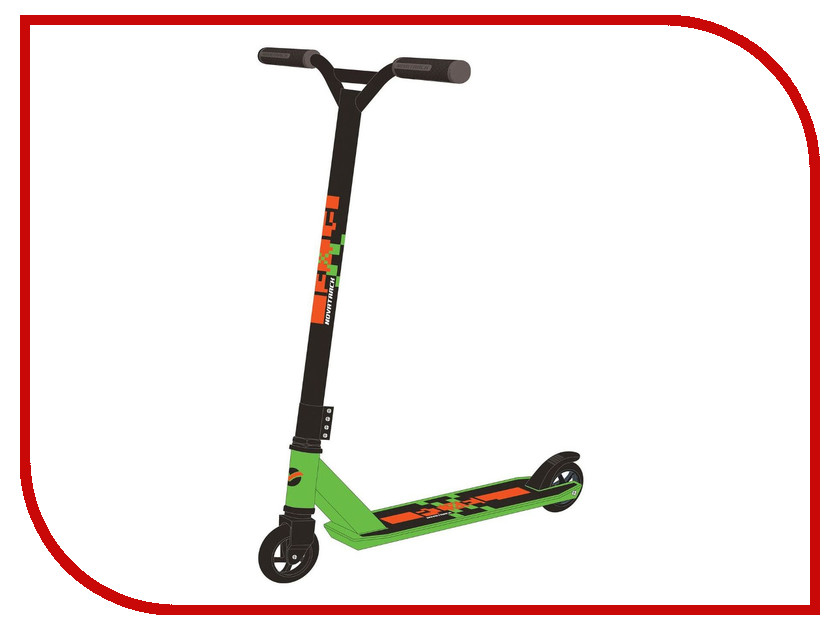 

Самокат Novatrack Pixel 100 Green-Orange 100P.PIXEL.GN7