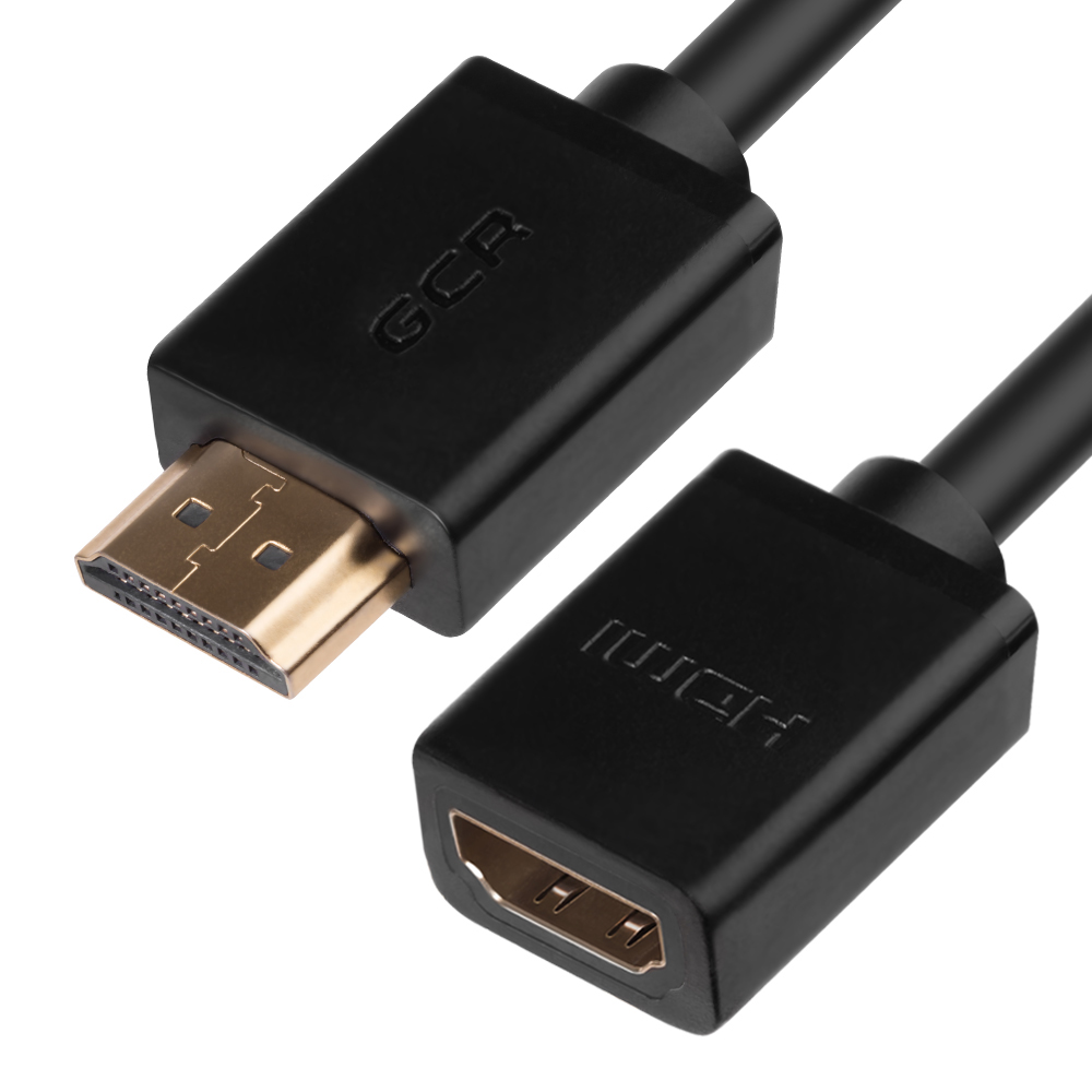 

Аксессуар Greenconnect HDMI 19M-19F v1.4 10m Black GCR-HMFR6-BB3S-10m, GCR-HMFR6-BB3S-10m