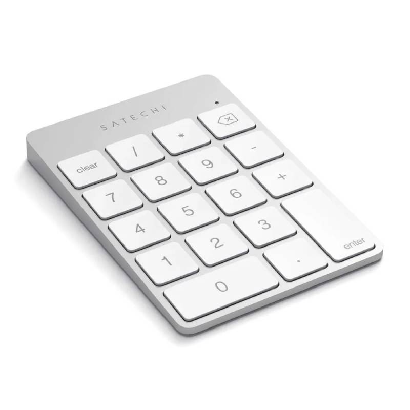 цена Клавиатура Satechi Slim Rechargeable Silver ST-SALKPS