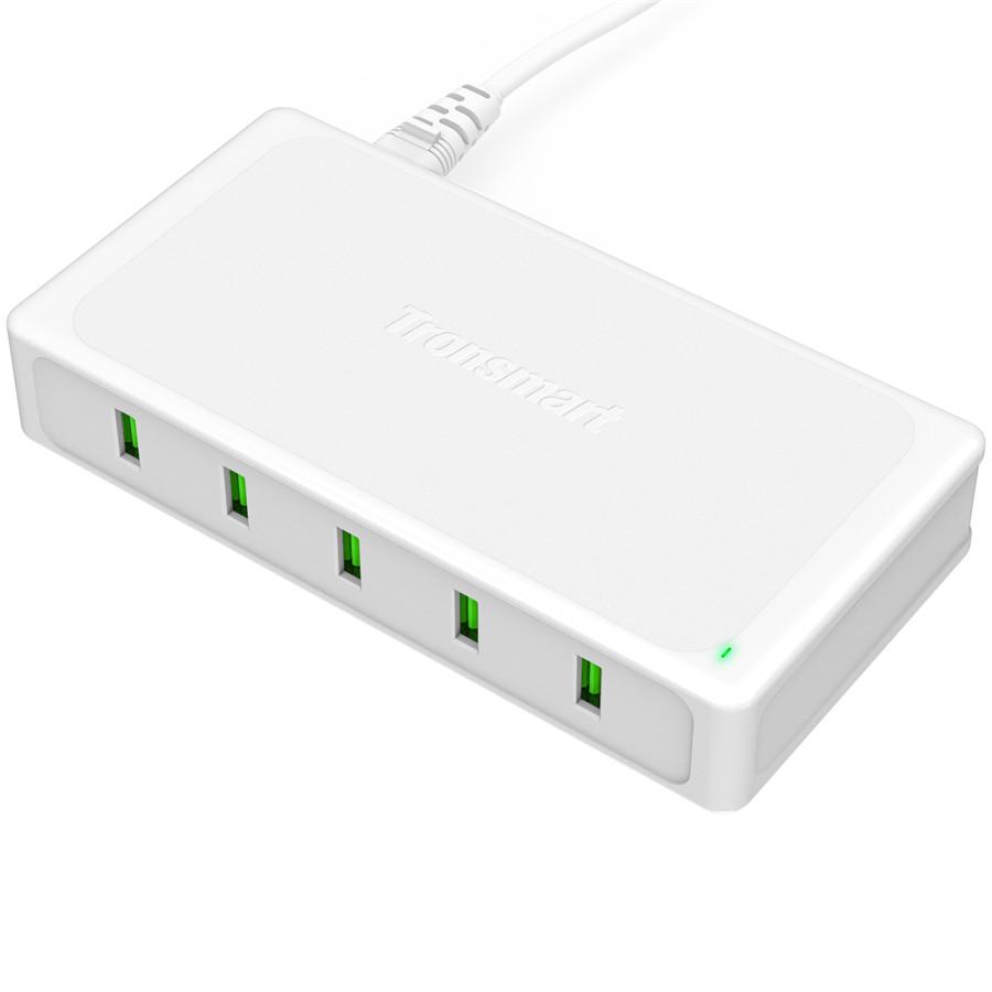 фото Зарядное устройство tronsmart titan quick charge white uc5f