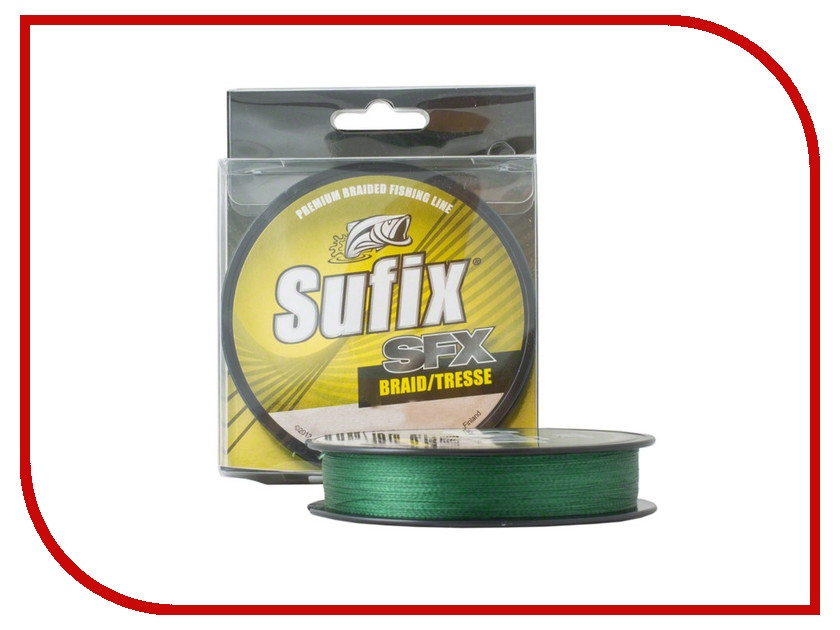 

Леска Sufix SFX 135m 0.17mm 8.9kg Braid Green DS1BL014aF4B1R
