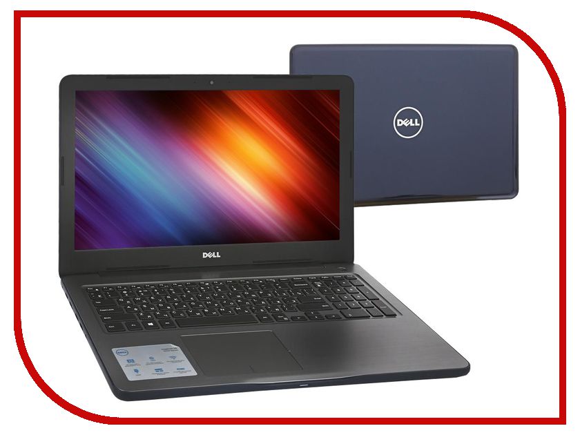 фото Ноутбук Dell Inspiron 5567 5567-7911 (Intel Core i3-6006U 2.0 GHz/4096Mb/1000Gb/DVD-RW/AMD Radeon R7 M440 2048Mb/Wi-Fi/Bluetooth/Cam/15.6/1366x768/Linux)