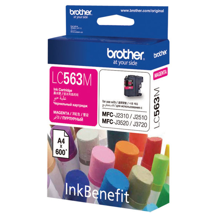 

Картридж Brother LC563M Magenta для MFC-J2510, LC563М