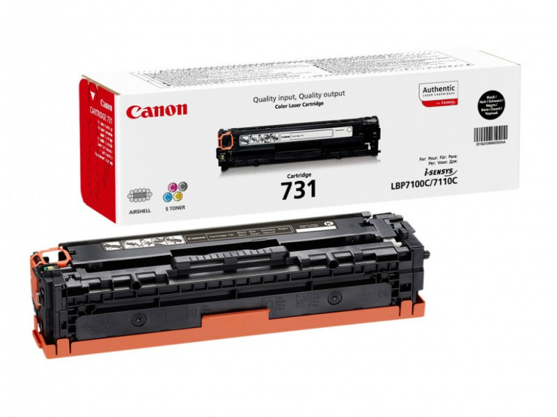 

Картридж Canon 731HBK 6273B002 Black для LBP7110, 731HBK 6273B002