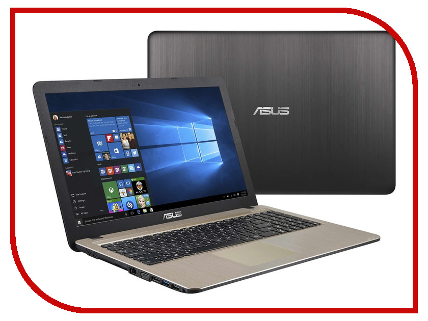 фото Ноутбук ASUS R540SA-XX587T 90NB0B31-M15980 (Intel Celeron N3060 1.6 GHz/2048Mb/500Gb/Intel HD Graphics/Wi-Fi/Bluetooth/Cam/15.6/1366x768/Windows 10)