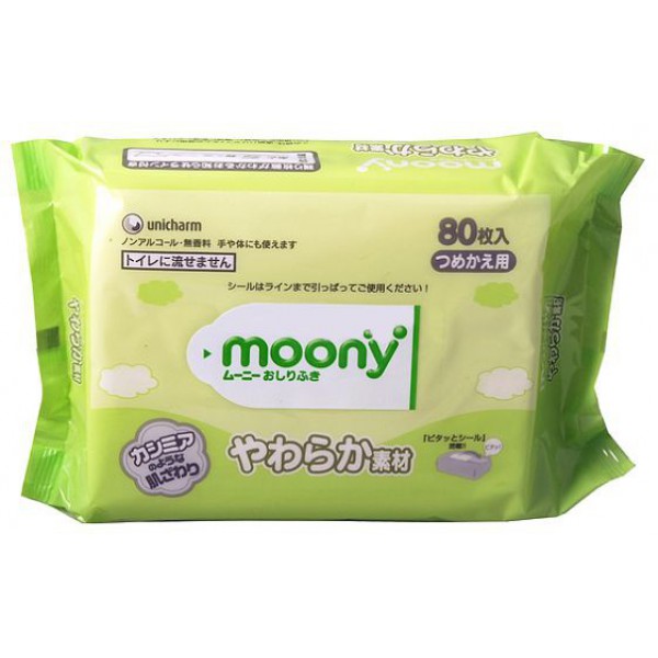 

Салфетки Moony 80шт 4903111-181339, 4903111-181339