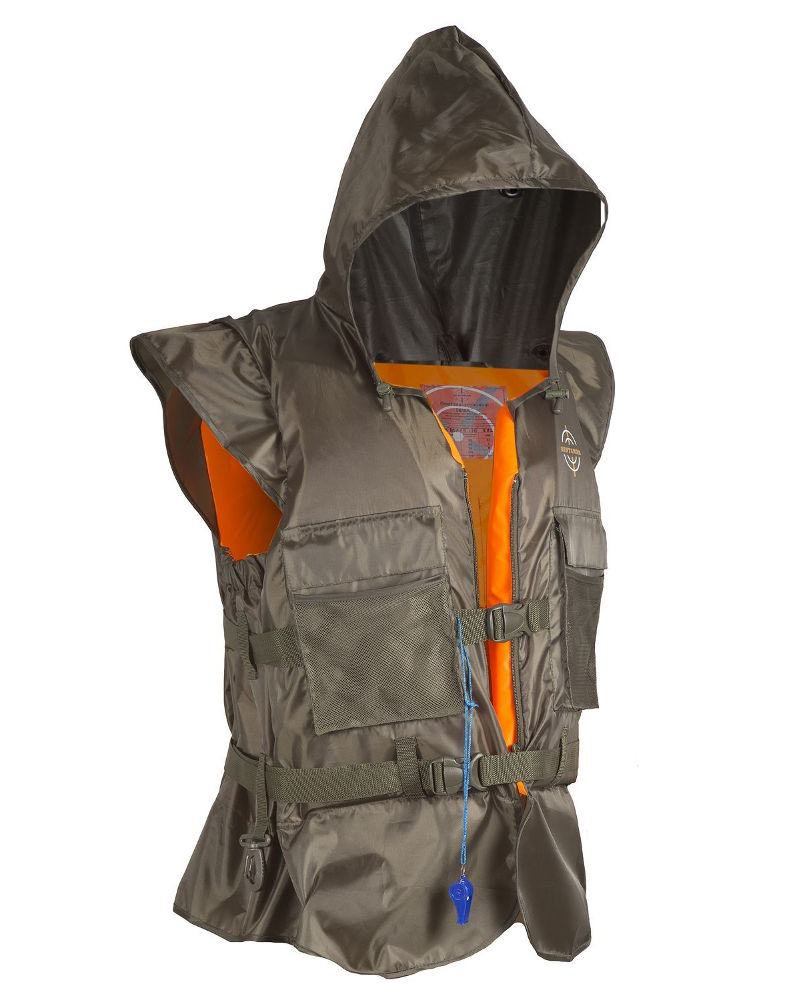 

Спасательный жилет Vostok SHARK-100 52-56 100кг Khaki