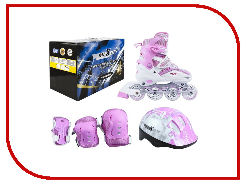 

Коньки Maxcity Volt Combo 35-38 Pink, Volt Combo