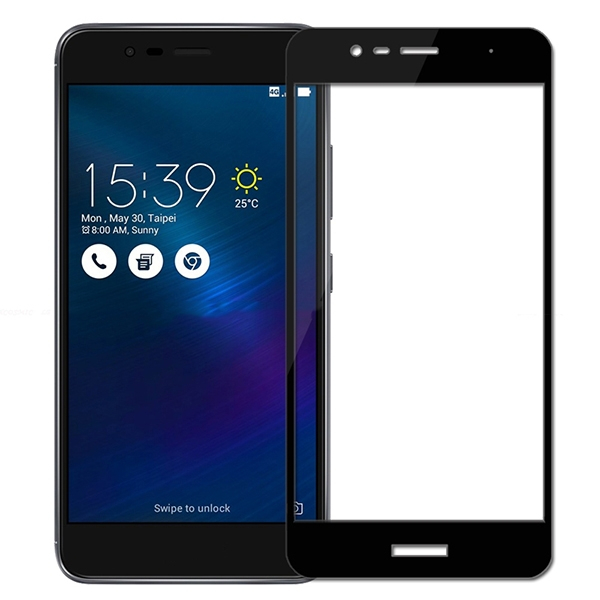 

Аксессуар Защитное стекло для ASUS ZenFone 3 Max ZC520TL Onext с рамкой Black 41305, 41305