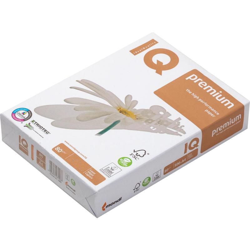 

Бумага IQ Premium А4 120g/m2 250л A+