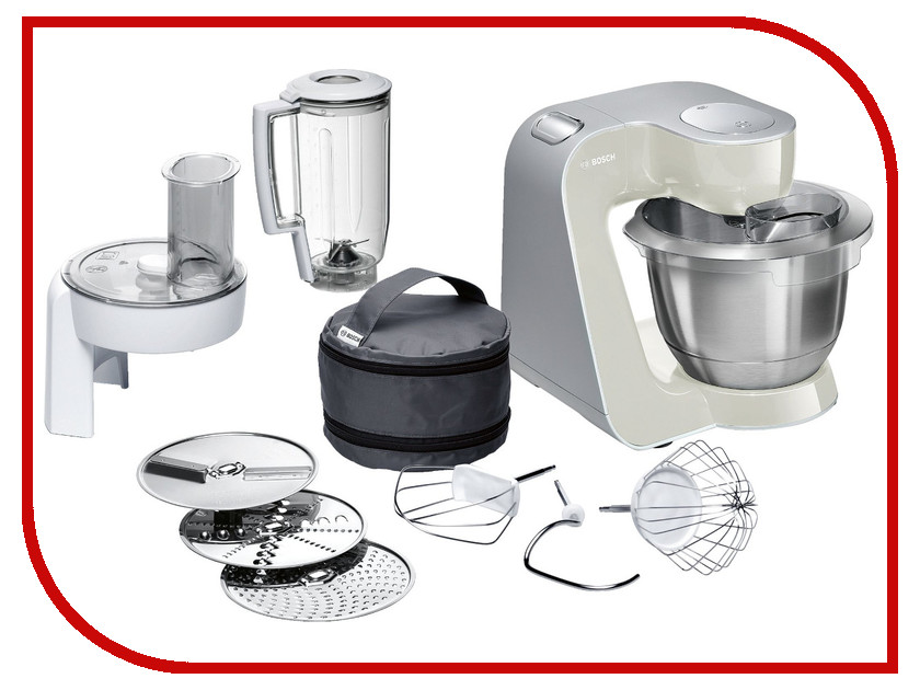 

комбайн Bosch MUM 58L20 Grey-Silver