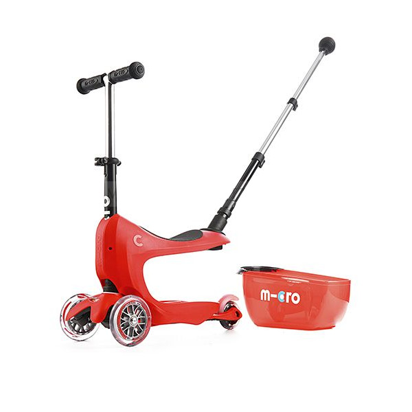 

Самокат Micro Mini 2go Deluxe Plus Red MMD032, Mini 2go Deluxe Plus