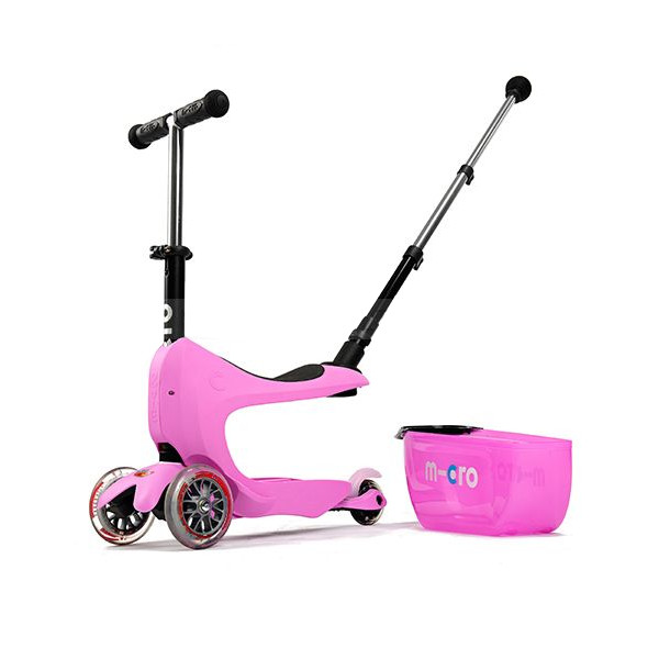 

Самокат Micro Mini 2go Deluxe Plus Pink MMD033, Mini 2go Deluxe Plus