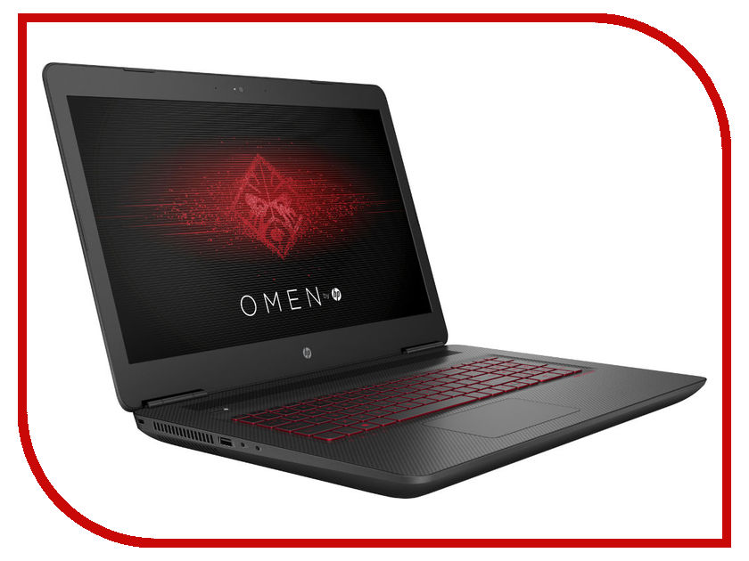 фото Ноутбук HP Omen 17-w206ur 1DM96EA (Intel Core i7-7700HQ 2.8 GHz/16384Mb/1000Gb + 256Gb SSD/No ODD/nVidia GeForce GTX 1070 8192Mb/Wi-Fi/Bluetooth/Cam/17.3/3840x2160/Windows 10 64-bit) Hewlett Packard