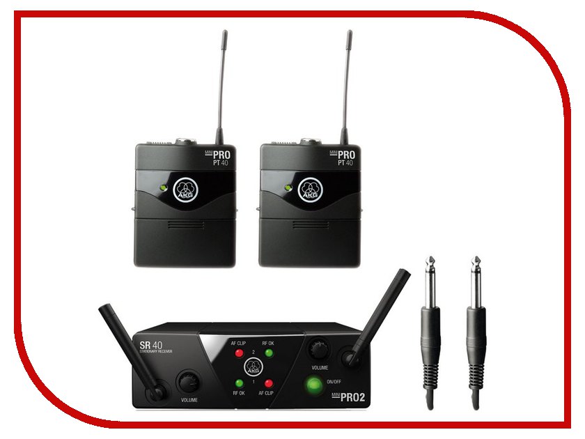 

Радиосистема AKG WMS40 Mini 2 Instrumental Set US45A/C