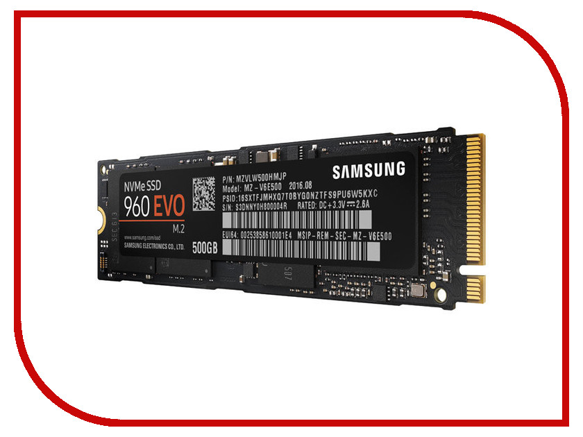 фото Жесткий диск 500Gb - Samsung 960 EVO MZ-V6E500BW