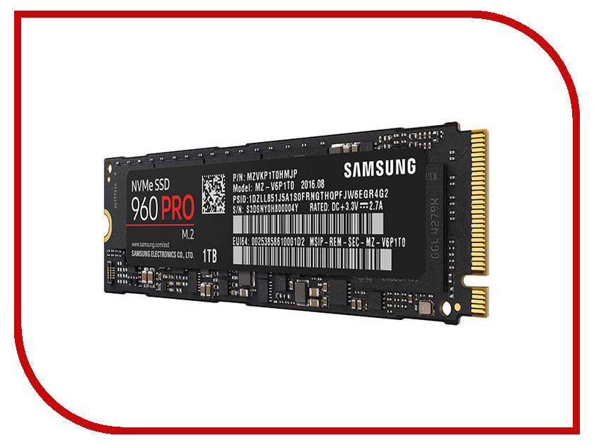 фото Жесткий диск 1Tb - Samsung 960 Pro MZ-V6P1T0BW