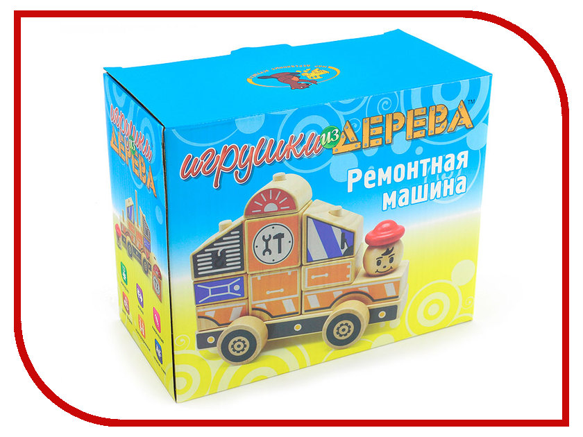 

Конструктор Мир деревянных игрушек Автомобиль 3 Д061