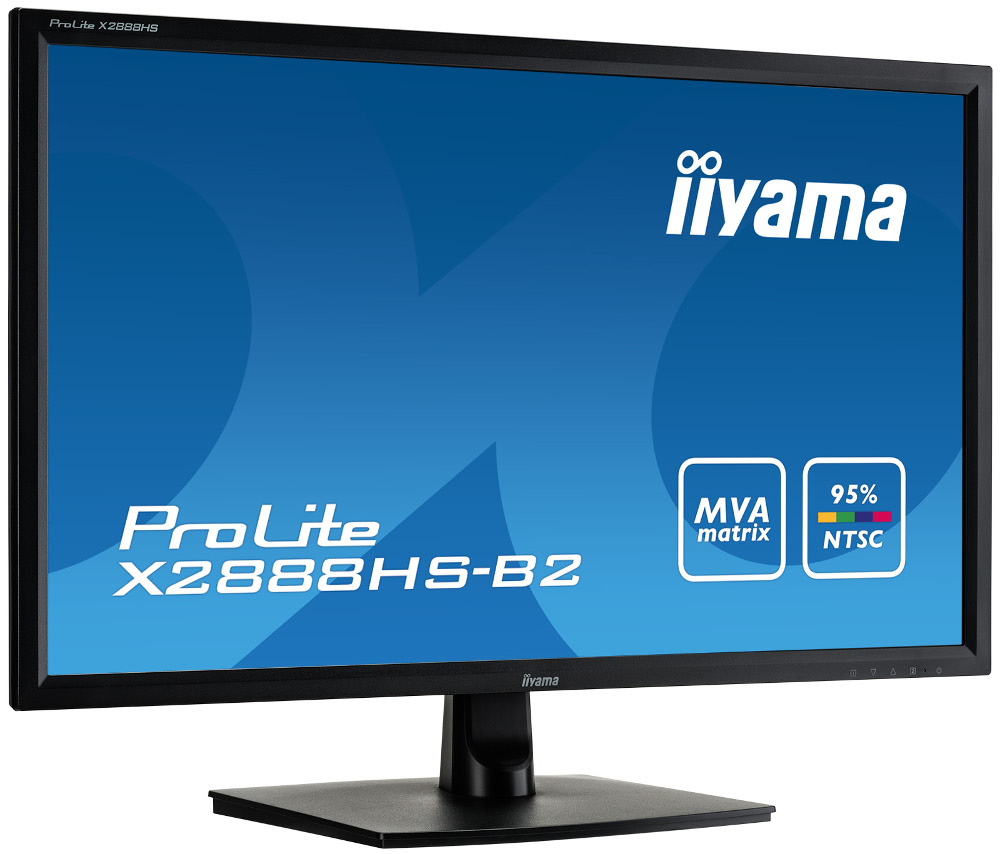

Монитор iiyama ProLite X2888HS-B2, ProLite X2888HS-B2