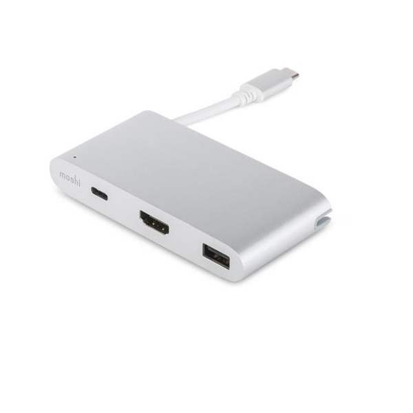 

Адаптер Moshi USB-C Multiport Adapter Silver 99MO084204, USB-C Multiport Adapter