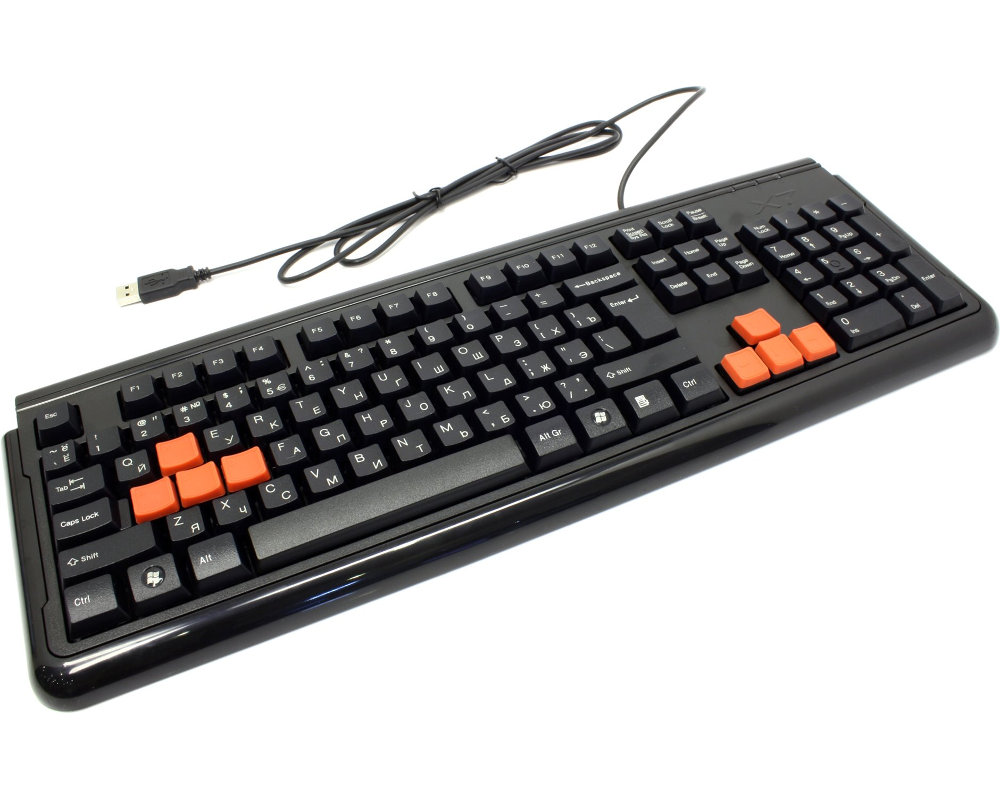 Zakazat.ru: Клавиатура A4Tech X7-G300 Black USB