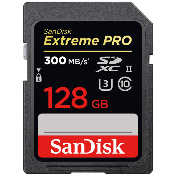 

Карта памяти 128Gb - SanDisk Extreme Pro SDXC Class 10 SDSDXPK-128G-GN4IN, SDSDXPK-128G-GN4IN